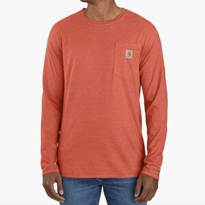 Carhartt heavyweight long sleeve pocket tee
